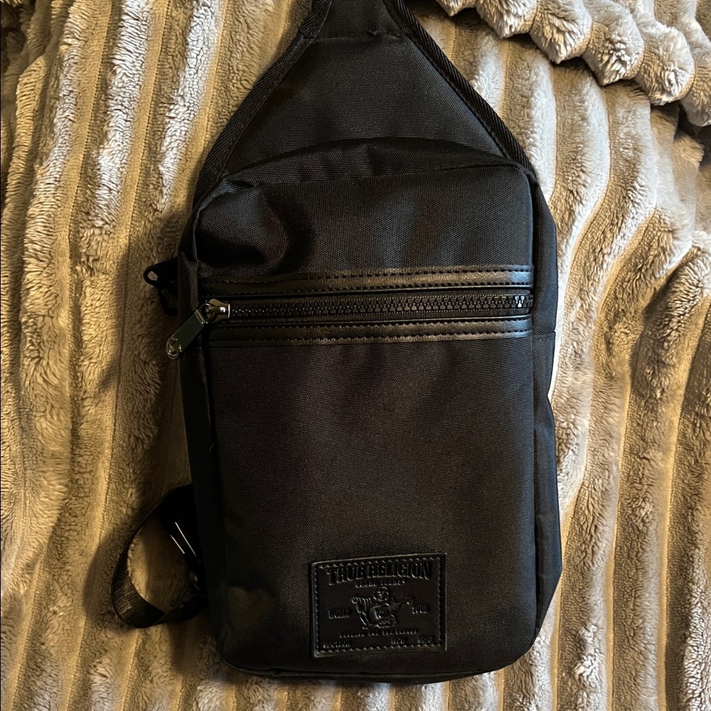 True Religion Black Crossbody Bag